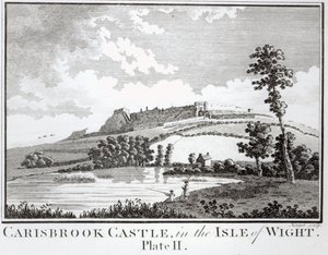 Carisbrook Castle, auf der Isle of Wight